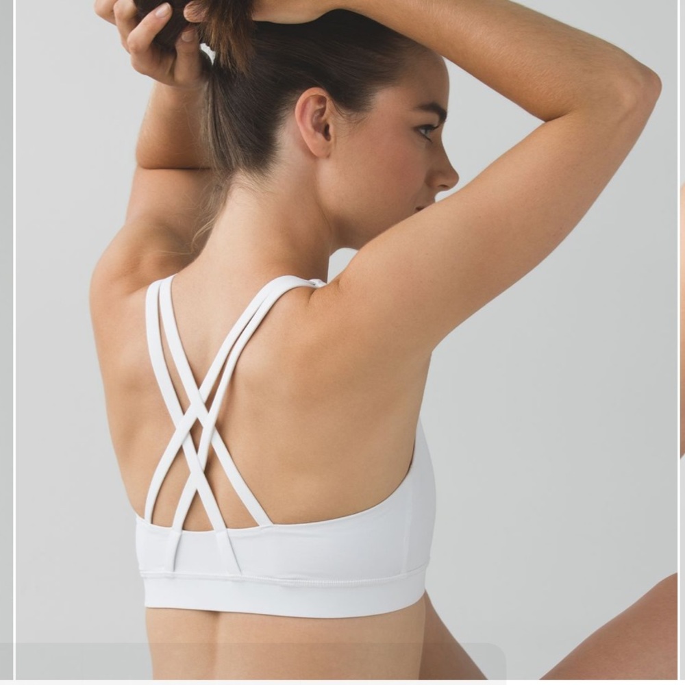 Lululemon Energy Bra White